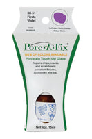 
                Porc-A-Fix offers a simple, affordable way to repair cracks, scratches and small chips in your porcelain bathroom & kitchen fixtures, appliances and tiles.  It can be used on ceramic, porcelain, cast iron, steel and much more. 
              