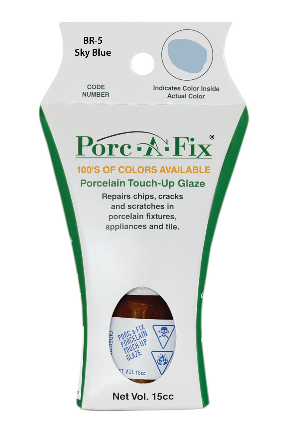 Porc-A-Fix offers a simple, affordable way to repair cracks, scratches and small chips in your porcelain bathroom & kitchen fixtures, appliances and tiles.  It can be used on ceramic, porcelain, cast iron, steel and much more. 
