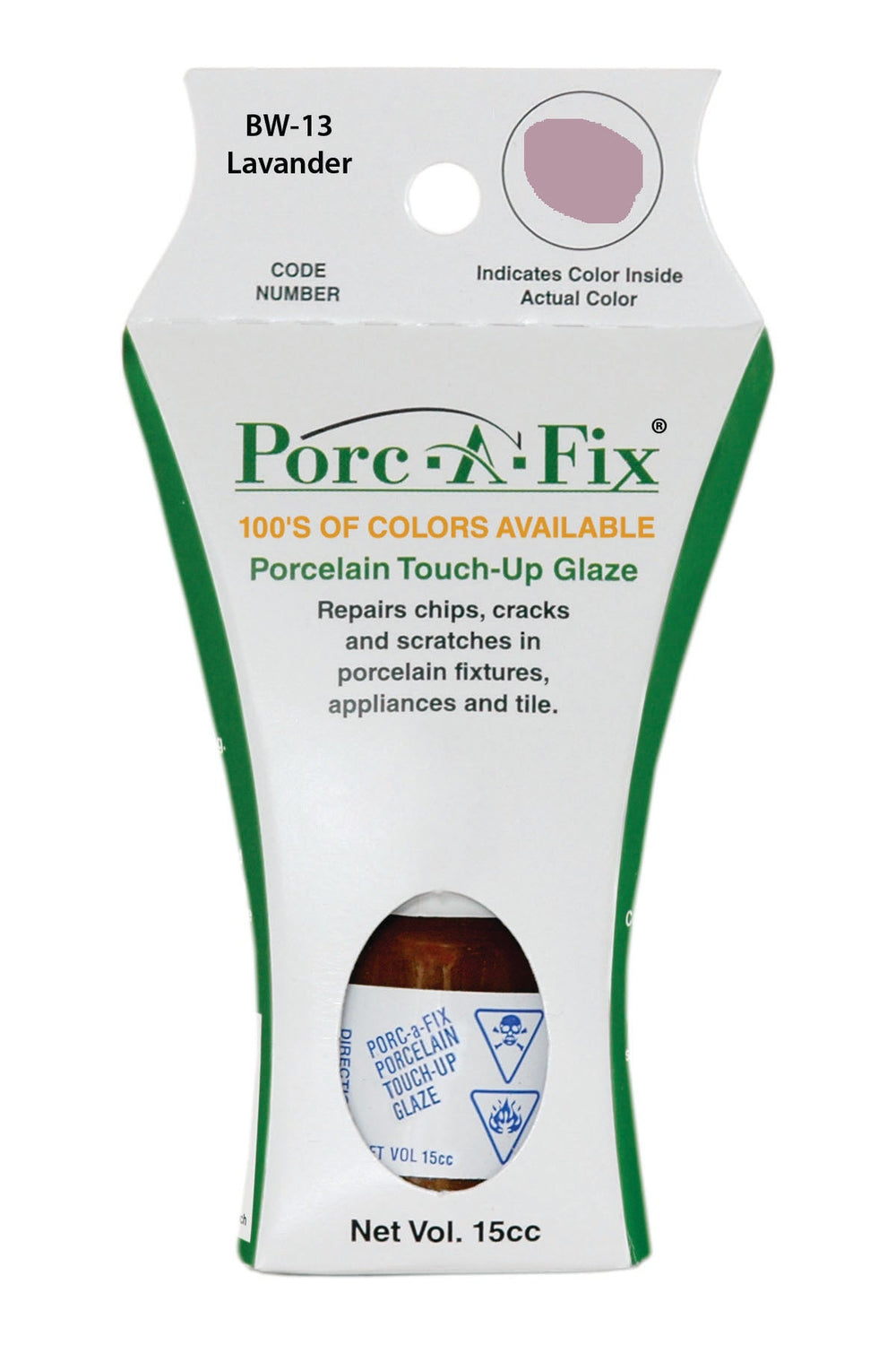 Porc-A-Fix offers a simple, affordable way to repair cracks, scratches and small chips in your porcelain bathroom & kitchen fixtures, appliances and tiles.  It can be used on ceramic, porcelain, cast iron, steel and much more. 