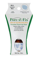 
                Porc-A-Fix offers a simple, affordable way to repair cracks, scratches and small chips in your porcelain bathroom & kitchen fixtures, appliances and tiles.  It can be used on ceramic, porcelain, cast iron, steel and much more. 
              