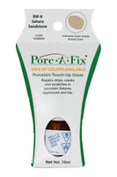 
                Porc-A-Fix offers a simple, affordable way to repair cracks, scratches and small chips in your porcelain bathroom & kitchen fixtures, appliances and tiles.  It can be used on ceramic, porcelain, cast iron, steel and much more. 
              
