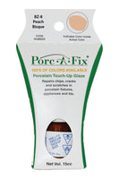 
                Porc-A-Fix offers a simple, affordable way to repair cracks, scratches and small chips in your porcelain bathroom & kitchen fixtures, appliances and tiles.  It can be used on ceramic, porcelain, cast iron, steel and much more. 
              