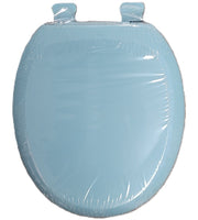 
                Gerber Round Front Toilet Seat - REGAL BLUE - DPF-Plumbing
              