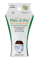 
                Porc-A-Fix offers a simple, affordable way to repair cracks, scratches and small chips in your porcelain bathroom & kitchen fixtures, appliances and tiles.  It can be used on ceramic, porcelain, cast iron, steel and much more. 
              