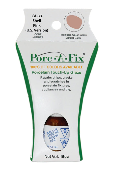 Porc-A-Fix offers a simple, affordable way to repair cracks, scratches and small chips in your porcelain bathroom & kitchen fixtures, appliances and tiles.  It can be used on ceramic, porcelain, cast iron, steel and much more. 
