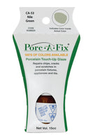 
                Porc-A-Fix offers a simple, affordable way to repair cracks, scratches and small chips in your porcelain bathroom & kitchen fixtures, appliances and tiles.  It can be used on ceramic, porcelain, cast iron, steel and much more. 
              