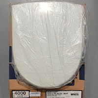 Case 4000 Round Front Toilet Bowl With A 10-1/2" Bolt Spread Toilet Seat - WHITE