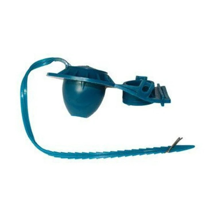 Large Bulb Blue Flapper With Trunnion