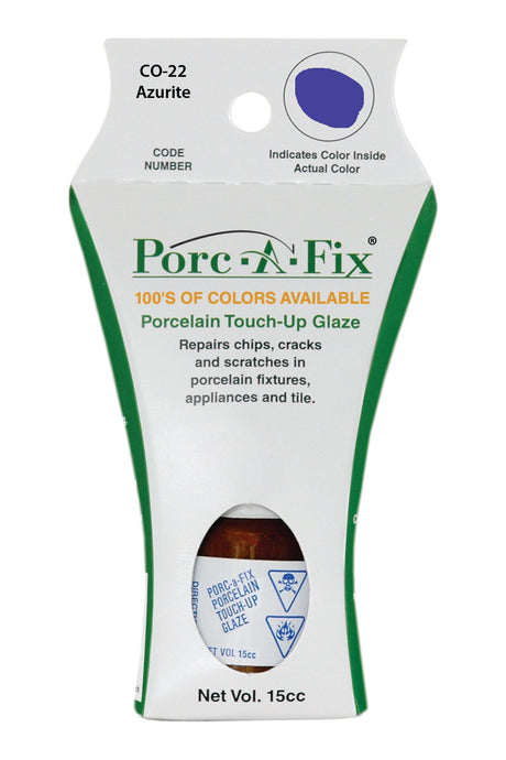 Porc-A-Fix offers a simple, affordable way to repair cracks, scratches and small chips in your porcelain bathroom & kitchen fixtures, appliances and tiles.  It can be used on ceramic, porcelain, cast iron, steel and much more. 