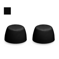 
                Case Pair of Replacement Bolt Caps - BLACK - DPF-Plumbing
              