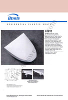 
                American Standard 5330.857.032 Replacement Toilet Seat CORALIN (LC212-043)
              