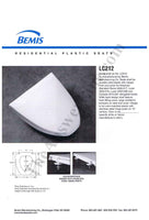 
                American Standard 5330.857.020 Replacement Toilet Seat WHITE (LC212-000)
              