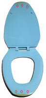 
                 Champlain Replacement Toilet Seat NEW ORLEANS BLUE (B GRADE) K-4690-32, 83787-32, 74932-32 - DPF-Plumbing
              