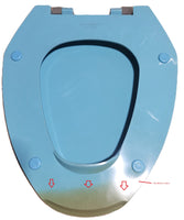 
                 Champlain Replacement Toilet Seat NEW ORLEANS BLUE (B GRADE) K-4690-32, 83787-32, 74932-32 - DPF-Plumbing
              