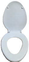 
                 Champlain Replacement Toilet Seat WHITE (B GRADE) K-4690-0, 83787-0, 74932-0 - DPF-Plumbing
              