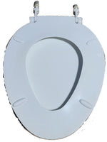 
                 Champlain Replacement Toilet Seat WHITE (B GRADE) K-4690-0, 83787-0, 74932-0 - DPF-Plumbing
              