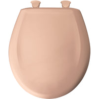 
                American Standard Round Front Toilet Seat - PEACH BLOSSOM - DPF-Plumbing
              
