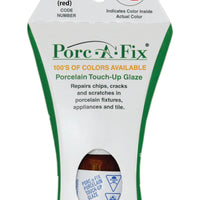 Porc-A-Fix offers a simple, affordable way to repair cracks, scratches and small chips in your porcelain bathroom & kitchen fixtures, appliances and tiles.  It can be used on ceramic, porcelain, cast iron, steel and much more. 