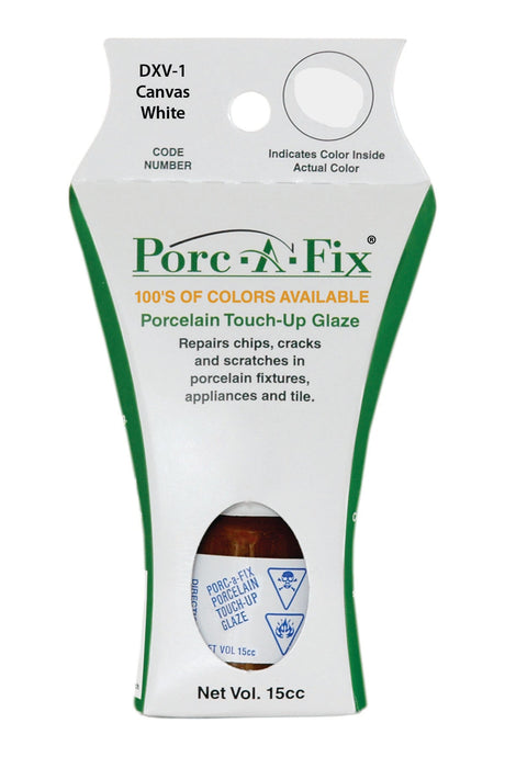 Porc-A-Fix offers a simple, affordable way to repair cracks, scratches and small chips in your porcelain bathroom & kitchen fixtures, appliances and tiles.  It can be used on ceramic, porcelain, cast iron, steel and much more. 