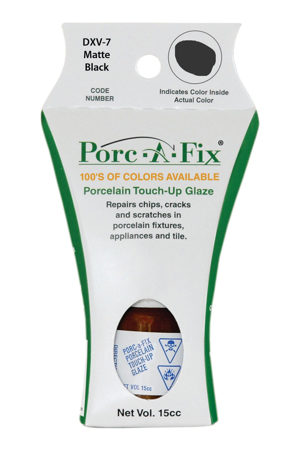Porc-A-Fix offers a simple, affordable way to repair cracks, scratches and small chips in your porcelain bathroom & kitchen fixtures, appliances and tiles.  It can be used on ceramic, porcelain, cast iron, steel and much more. 