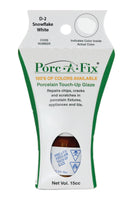 
                Porc-A-Fix offers a simple, affordable way to repair cracks, scratches and small chips in your porcelain bathroom & kitchen fixtures, appliances and tiles.  It can be used on ceramic, porcelain, cast iron, steel and much more. 
              