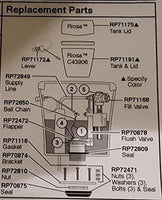 
                RP71168 Delta Side Mount Fill Valve With Refill Tube
              