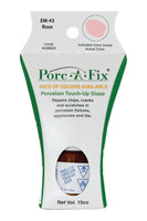 
                Porc-A-Fix offers a simple, affordable way to repair cracks, scratches and small chips in your porcelain bathroom & kitchen fixtures, appliances and tiles.  It can be used on ceramic, porcelain, cast iron, steel and much more. 
              