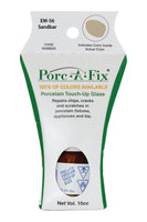 
                Porc-A-Fix offers a simple, affordable way to repair cracks, scratches and small chips in your porcelain bathroom & kitchen fixtures, appliances and tiles.  It can be used on ceramic, porcelain, cast iron, steel and much more. 
              