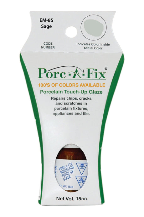 Porc-A-Fix offers a simple, affordable way to repair cracks, scratches and small chips in your porcelain bathroom & kitchen fixtures, appliances and tiles.  It can be used on ceramic, porcelain, cast iron, steel and much more. 