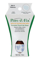 
                Porc-A-Fix offers a simple, affordable way to repair cracks, scratches and small chips in your porcelain bathroom & kitchen fixtures, appliances and tiles.  It can be used on ceramic, porcelain, cast iron, steel and much more. 
              