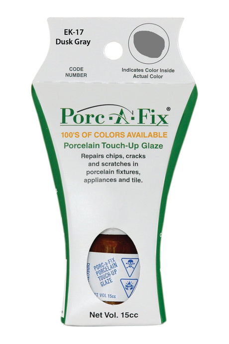 Porc-A-Fix offers a simple, affordable way to repair cracks, scratches and small chips in your porcelain bathroom & kitchen fixtures, appliances and tiles.  It can be used on ceramic, porcelain, cast iron, steel and much more. 