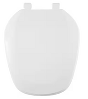 
                Eljer Emblem Regular Bowl (Round Front) Square Front Plastic Toilet Seat (Replacement For 124-0200) - DPF-Plumbing
              