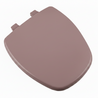 
                Eljer Emblem Regular Bowl (Round Front) Square Front Wood Toilet Seat - (Replacement For 124-0210)
              