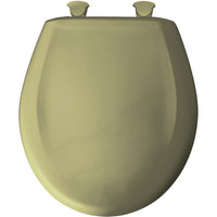 
                Eljer Round Front Toilet Seat - AVOCADO - DPF-Plumbing
              