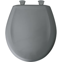 
                Eljer Round Front Toilet Seat - CLASSIC GRAY - DPF-Plumbing
              