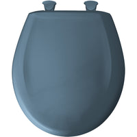 
                Eljer Round Front Toilet Seat - DENIM BLUE - DPF-Plumbing
              