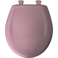 
                Eljer Round Front Toilet Seat - DUSTY ROSE - DPF-Plumbing
              