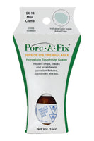 
                Porc-A-Fix offers a simple, affordable way to repair cracks, scratches and small chips in your porcelain bathroom & kitchen fixtures, appliances and tiles.  It can be used on ceramic, porcelain, cast iron, steel and much more. 
              