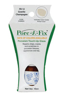 
                Porc-A-Fix offers a simple, affordable way to repair cracks, scratches and small chips in your porcelain bathroom & kitchen fixtures, appliances and tiles.  It can be used on ceramic, porcelain, cast iron, steel and much more. 
              