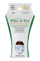 
                Porc-A-Fix offers a simple, affordable way to repair cracks, scratches and small chips in your porcelain bathroom & kitchen fixtures, appliances and tiles.  It can be used on ceramic, porcelain, cast iron, steel and much more. 
              
