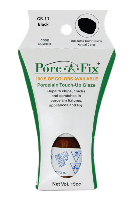 Porc-A-Fix offers a simple, affordable way to repair cracks, scratches and small chips in your porcelain bathroom & kitchen fixtures, appliances and tiles.  It can be used on ceramic, porcelain, cast iron, steel and much more. 