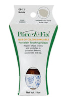 
                Porc-A-Fix offers a simple, affordable way to repair cracks, scratches and small chips in your porcelain bathroom & kitchen fixtures, appliances and tiles.  It can be used on ceramic, porcelain, cast iron, steel and much more. 
              