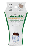 
                Porc-A-Fix offers a simple, affordable way to repair cracks, scratches and small chips in your porcelain bathroom & kitchen fixtures, appliances and tiles.  It can be used on ceramic, porcelain, cast iron, steel and much more. 
              