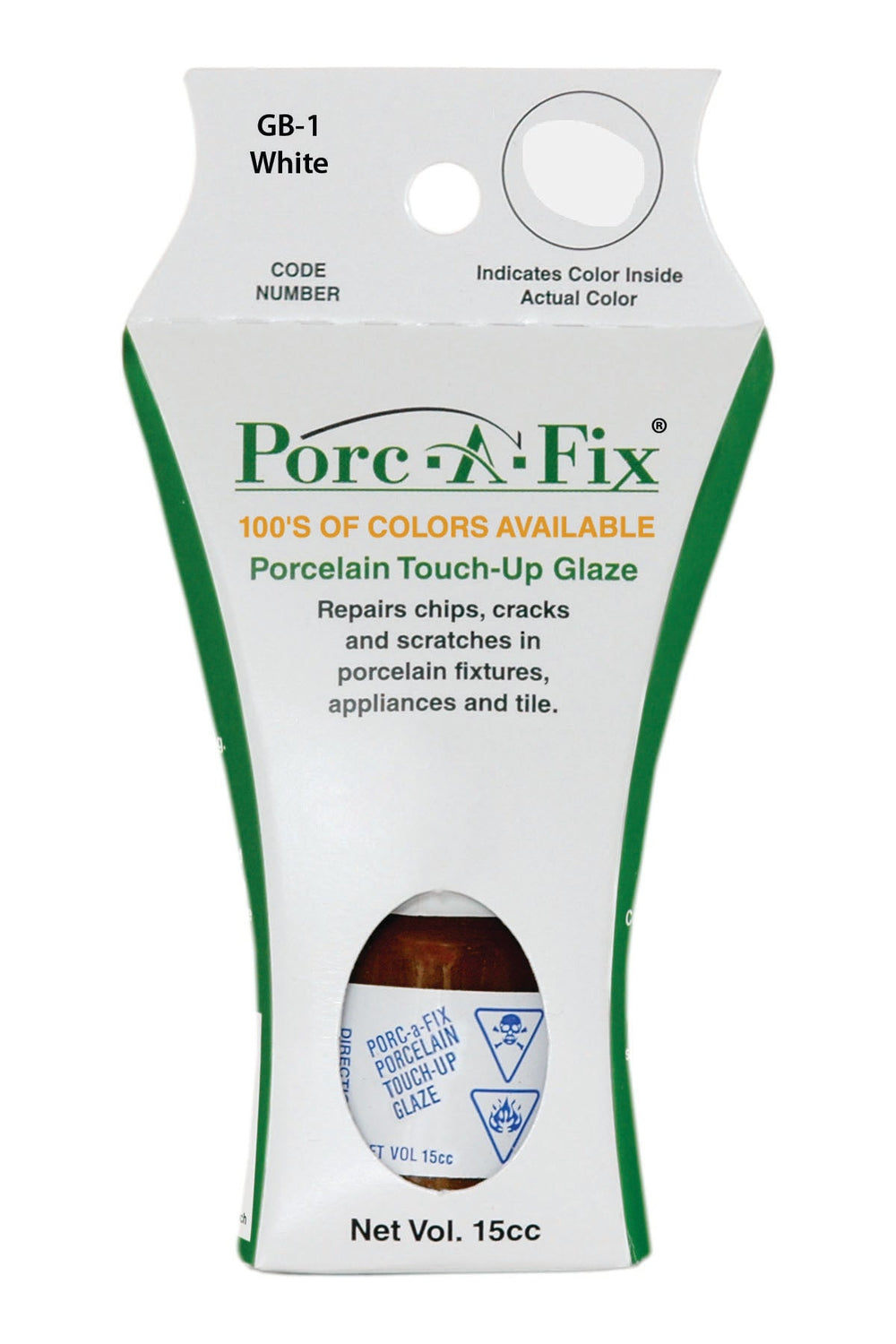 Porc-A-Fix offers a simple, affordable way to repair cracks, scratches and small chips in your porcelain bathroom & kitchen fixtures, appliances and tiles.  It can be used on ceramic, porcelain, cast iron, steel and much more. 