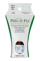 
                Porc-A-Fix offers a simple, affordable way to repair cracks, scratches and small chips in your porcelain bathroom & kitchen fixtures, appliances and tiles.  It can be used on ceramic, porcelain, cast iron, steel and much more. 
              