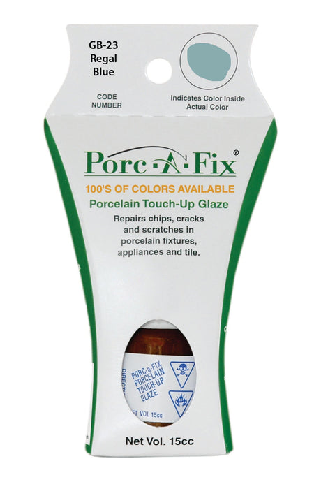 Porc-A-Fix offers a simple, affordable way to repair cracks, scratches and small chips in your porcelain bathroom & kitchen fixtures, appliances and tiles.  It can be used on ceramic, porcelain, cast iron, steel and much more. 