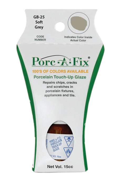 Porc-A-Fix offers a simple, affordable way to repair cracks, scratches and small chips in your porcelain bathroom & kitchen fixtures, appliances and tiles.  It can be used on ceramic, porcelain, cast iron, steel and much more. 