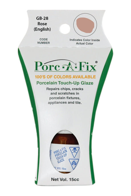 Porc-A-Fix offers a simple, affordable way to repair cracks, scratches and small chips in your porcelain bathroom & kitchen fixtures, appliances and tiles.  It can be used on ceramic, porcelain, cast iron, steel and much more. 