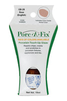 
                Porc-A-Fix offers a simple, affordable way to repair cracks, scratches and small chips in your porcelain bathroom & kitchen fixtures, appliances and tiles.  It can be used on ceramic, porcelain, cast iron, steel and much more. 
              