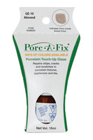 
                Porc-A-Fix offers a simple, affordable way to repair cracks, scratches and small chips in your porcelain bathroom & kitchen fixtures, appliances and tiles.  It can be used on ceramic, porcelain, cast iron, steel and much more. 
              